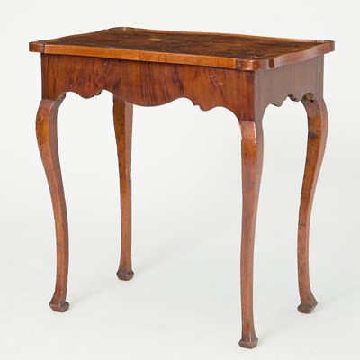 Lot 267 - Continental Walnut Side Table