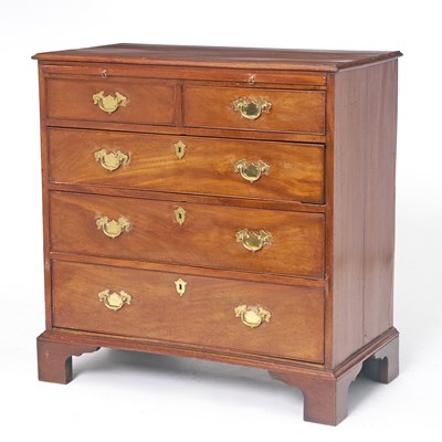 Lot 145 - George III Mahogany Bachelor's Chest of Drawers