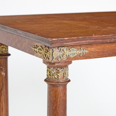 Lot 273 - Empire Style Oak Console