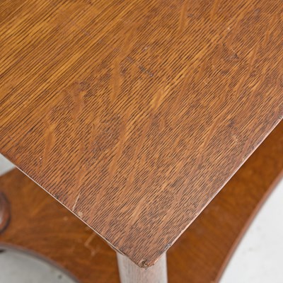 Lot 273 - Empire Style Oak Console