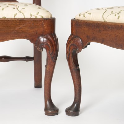 Lot 144 - Set of Four George II Mahogany Side Chairs