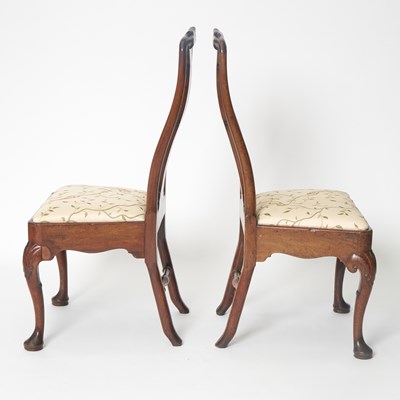 Lot 144 - Set of Four George II Mahogany Side Chairs