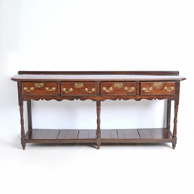 Lot 148 - George III Oak Dresser Base