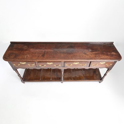 Lot 148 - George III Oak Dresser Base