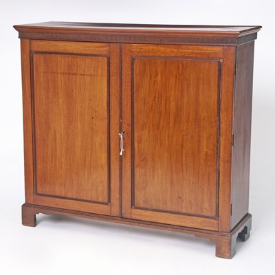 Lot 146 - George III Mahogany Cabinet