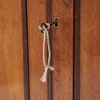Lot 146 - George III Mahogany Cabinet