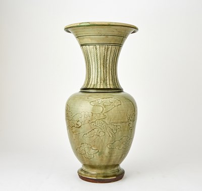 Lot 225 - A Chinese Longquan Celadon Vase