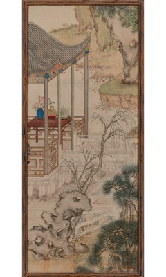 Lot 516 - A Chinese Ming Style School Painting