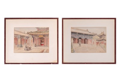 Lot 544a - Two Chinese School Paintings