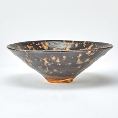 Lot 686a - A Chinese Jizhou Brown Glazed Teabowl