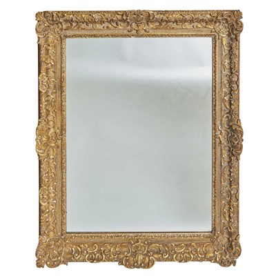 Lot 238 - Louis XV Style Giltwood Mirror