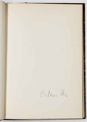 Lot 739 - An anthology of poetry and pre-Columbian art, signed by the contributing authors