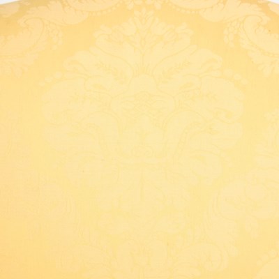 Lot 140 - George III Style Upholstered Mahogany Wing Chair