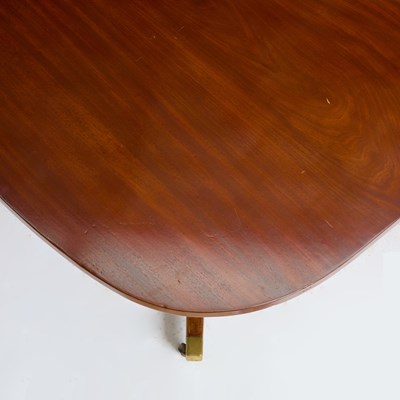 Lot 149 - George III Style Mahogany Extension Double Pedestal Dining Table