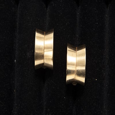 Lot 156 - Pair of 14KT Gold Earrings