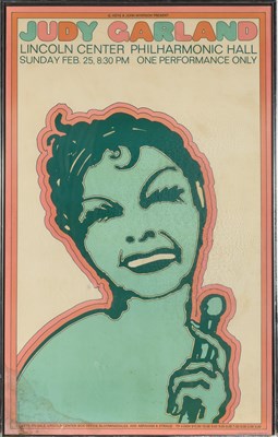 Lot 214 - Judy Garland at Lincoln Center