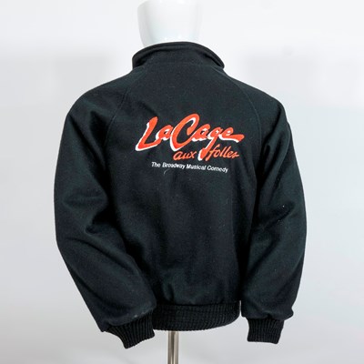 Lot 204 - Jerry Herman's La Cage Aux Folles Black Wool Jacket