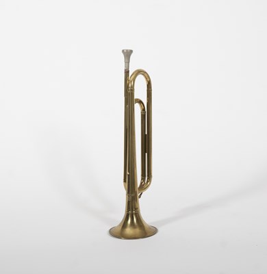 Lot 162 - Getzen Deluxe Brass Bugle Used by Angela Lansbury in Mame