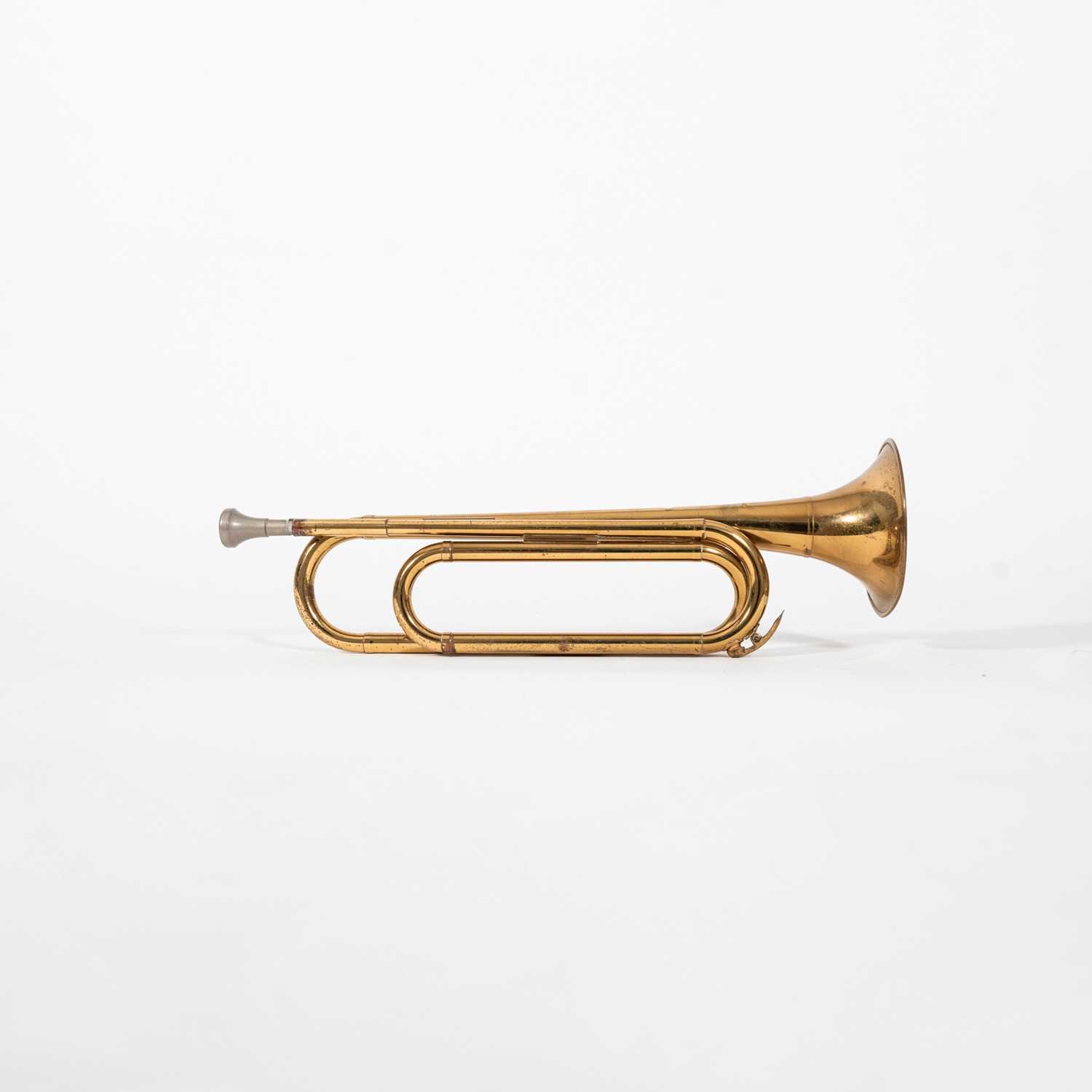 Lot 162 - Getzen Deluxe Brass Bugle Used by Angela Lansbury in Mame