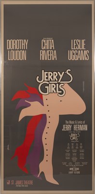 Lot 194 - A large two-sheet subway poster Jerry's Girls