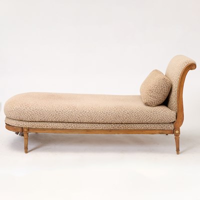 Lot 221 - Mack and Mabel Louis XVI Style Chaise Lounge