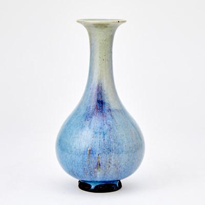 Lot 612a - A Chinese Flambe Glazed Porcelain Bottle Vase