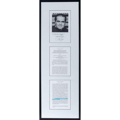 Lot 100 - Inscribed by Justice Antonin Scalia