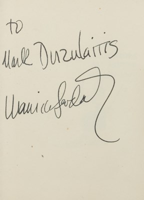 Lot 261 - Inscribed by Maurice Sendak