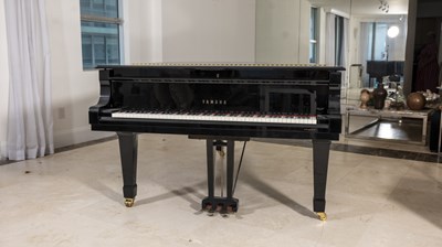 Lot 211 - Yamaha Model C7 Ebonized Grand Piano