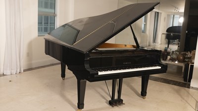 Lot 211 - Yamaha Model C7 Ebonized Grand Piano