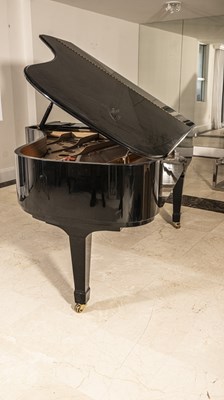 Lot 211 - Yamaha Model C7 Ebonized Grand Piano