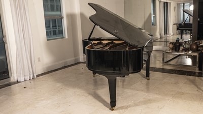 Lot 211 - Yamaha Model C7 Ebonized Grand Piano