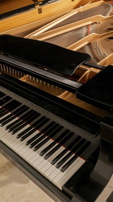 Lot 211 - Yamaha Model C7 Ebonized Grand Piano