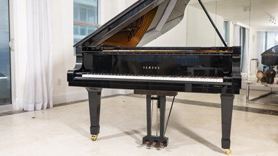 Lot 211 - Yamaha Model C7 Ebonized Grand Piano