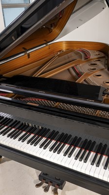 Lot 211 - Yamaha Model C7 Ebonized Grand Piano