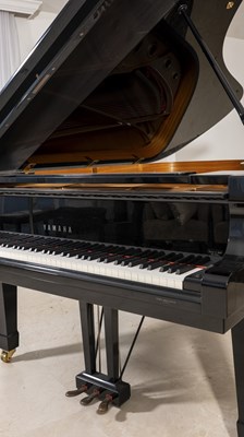 Lot 211 - Yamaha Model C7 Ebonized Grand Piano