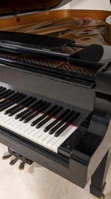 Lot 211 - Yamaha Model C7 Ebonized Grand Piano