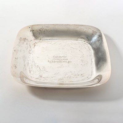 Lot 199 - Tiffany Silver Presentation Bowl