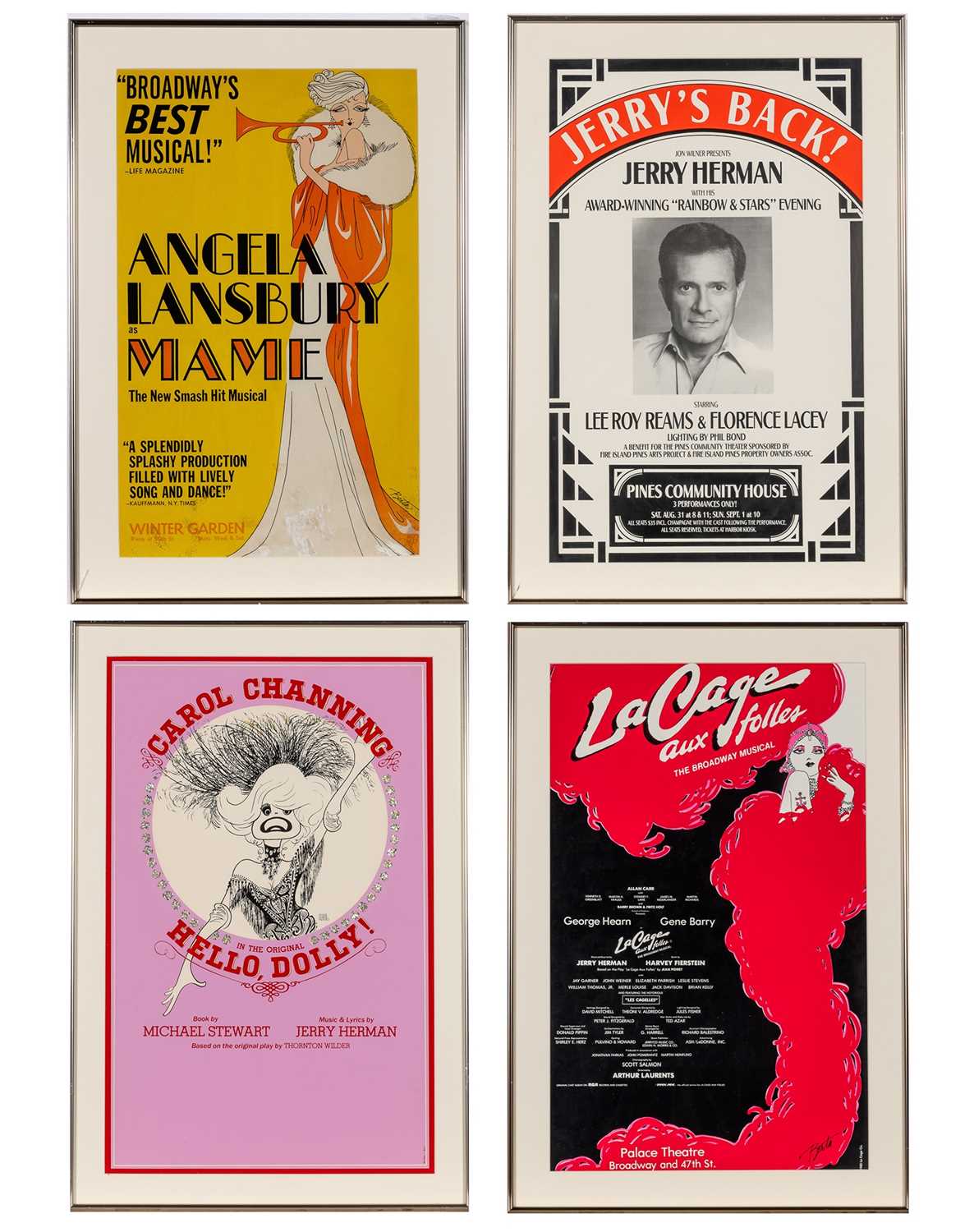 Lot 215 - A large group of Jerry Herman musical posters