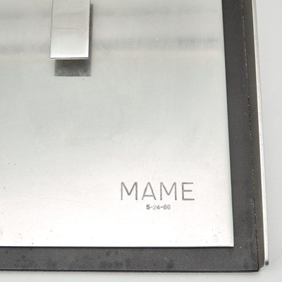 Lot 210 - A Mame Inscribed Letter Tray