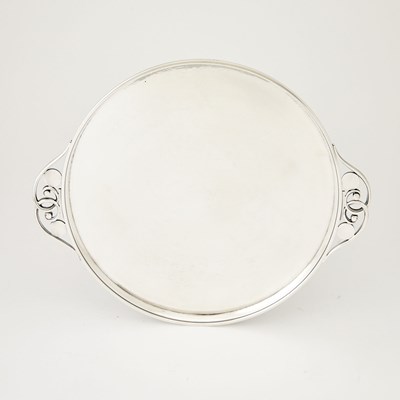 Lot 285 - Georg Jensen Sterling Silver Two-Handled Tray