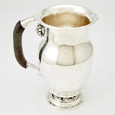 Lot 283 - Georg Jensen Sterling Silver Water Pitcher