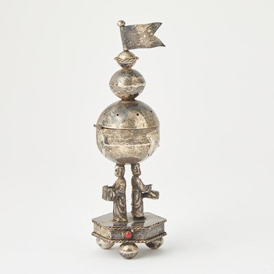 Lot 230 - Russian Silver Spice Tower