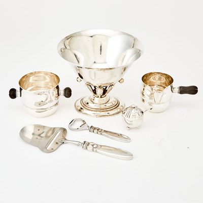 Lot 281 - Group of Georg Jensen Sterling Silver Table Articles