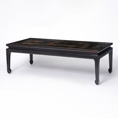 Lot 116 - Chinese Black Lacquered Low Table