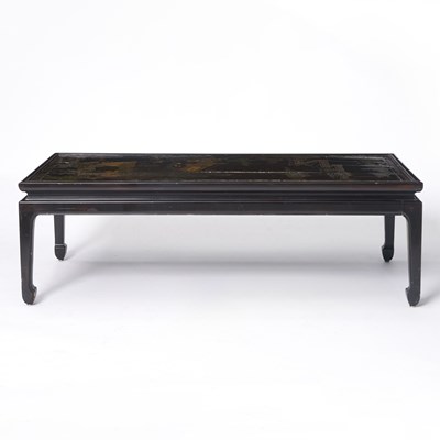 Lot 116 - Chinese Black Lacquered Low Table