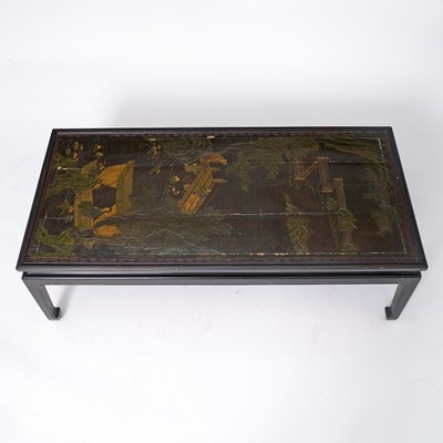 Lot 116 - Chinese Black Lacquered Low Table