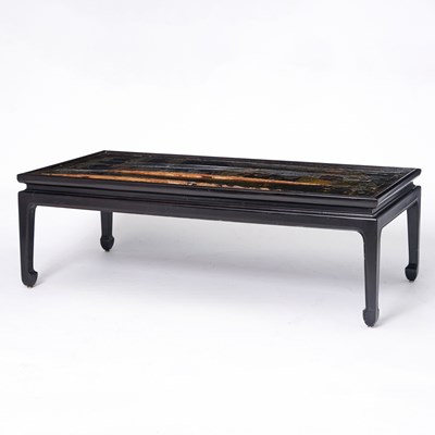 Lot 116 - Chinese Black Lacquered Low Table