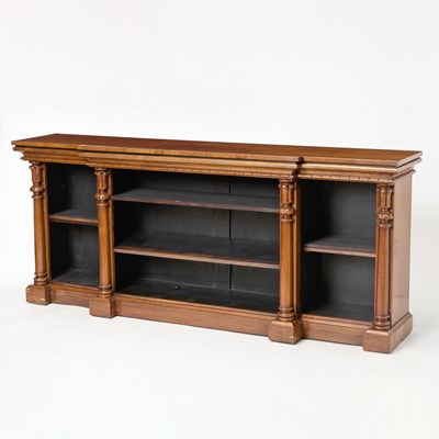 Lot 776 - William IV Rosewood Open Bookcase