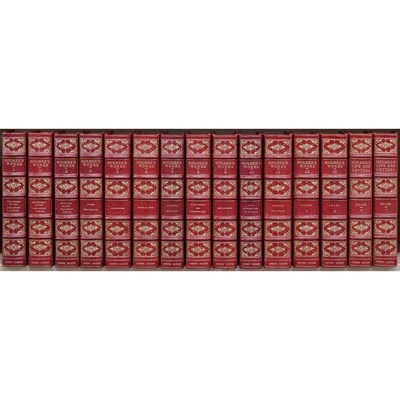 Lot 137 - The works of Holmes, nicely bound in red morocco